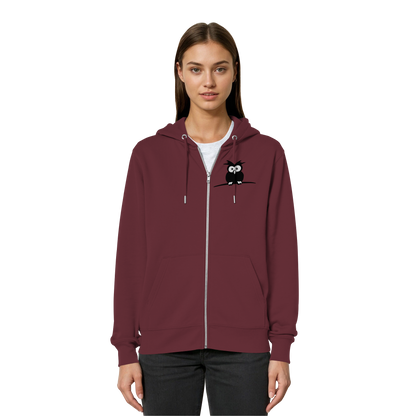 Kleine struppige Eule - Organic Relaxed Zipper
