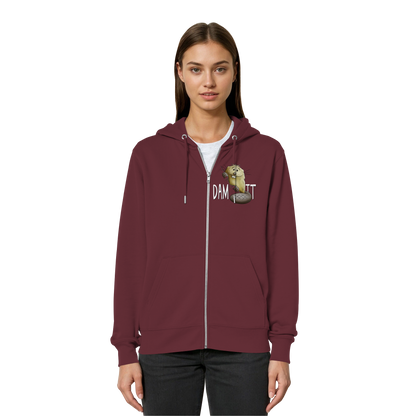 Dam It Verdammt Lustiger Biber - Organic Relaxed Zipper
