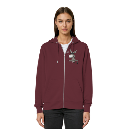 Nö! Störrischer Esel - Organic Relaxed Zipper