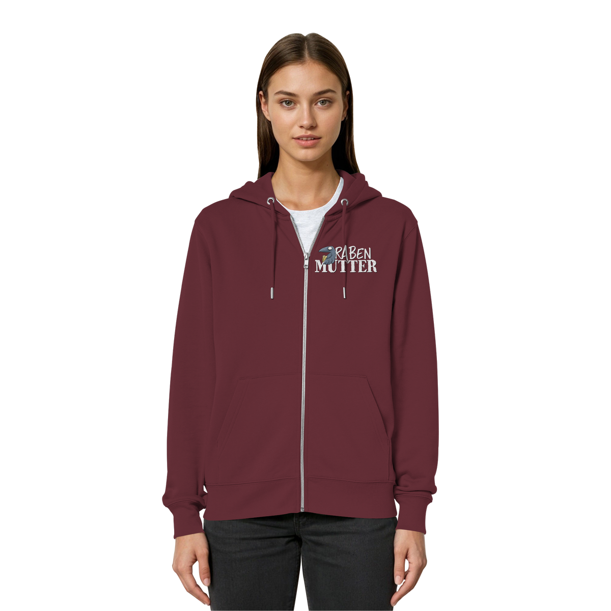 Rabenmutter Krähenmama - Organic Relaxed Zipper