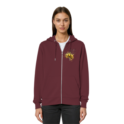 Lässige kleine Honig-Biene - Organic Relaxed Zipper