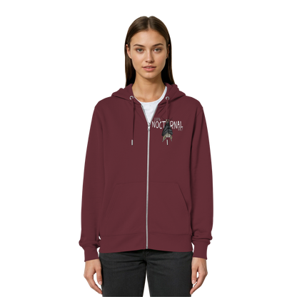 100% nachtaktive Fledermaus - Organic Relaxed Zipper