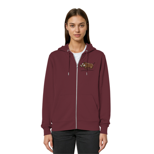 sauwildes Wildschwein | Wildsau  - Organic Relaxed Zipper