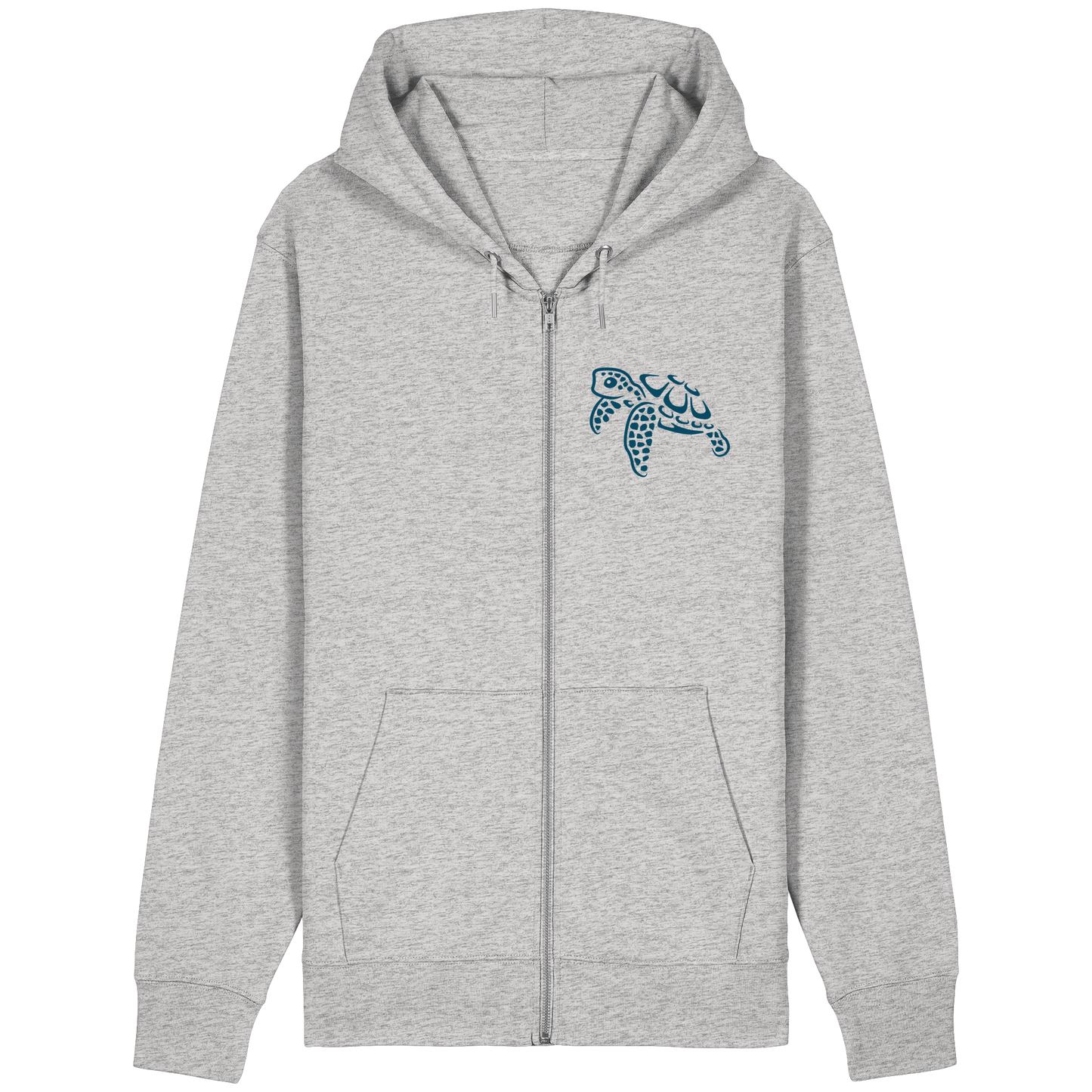 Lässig lustige Wasserschildkröte - Organic Relaxed Zipper