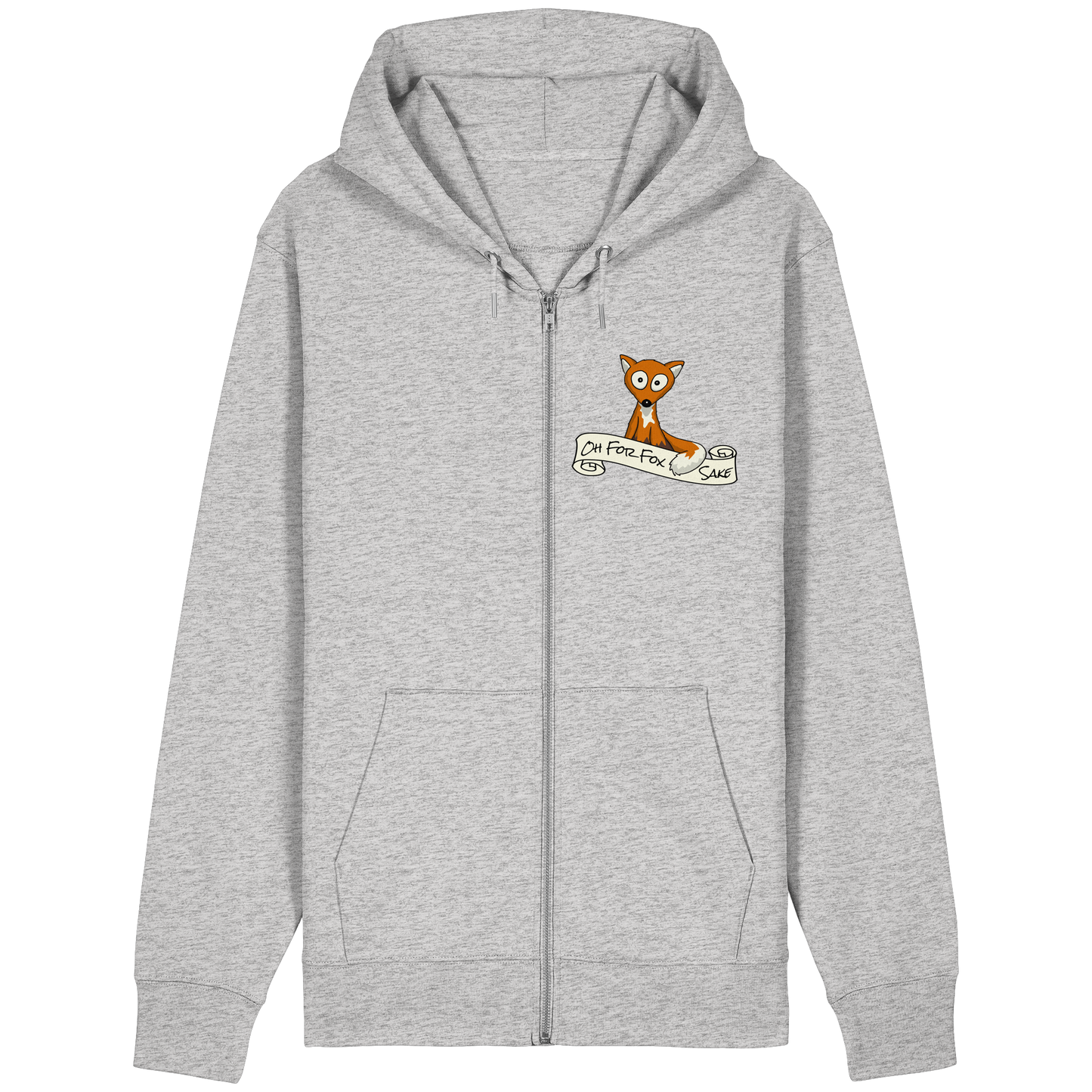 Oh For Fox Sake – Um Fuchses Willen - Organic Relaxed Zipper