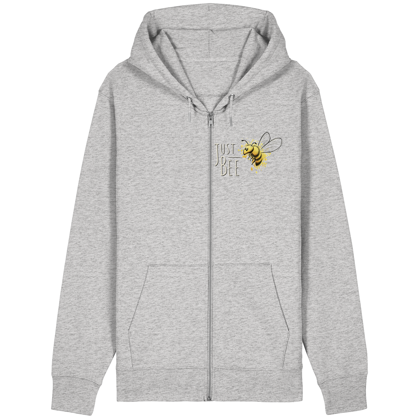 Just Bee, kleine Honig-Biene - Organic Relaxed Zipper