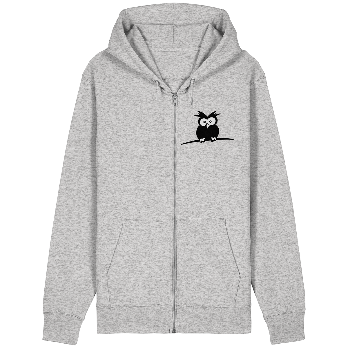 Kleine struppige Eule - Organic Relaxed Zipper