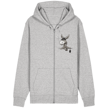 Nö! Störrischer Esel - Organic Relaxed Zipper