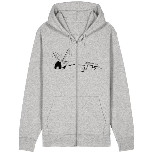 zauberhaft flatternde Tapir Fee - Organic Relaxed Zipper