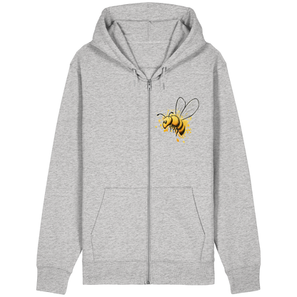 Lässige kleine Honig-Biene - Organic Relaxed Zipper