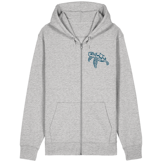 Lässig lustige Wasserschildkröte - Organic Relaxed Zipper