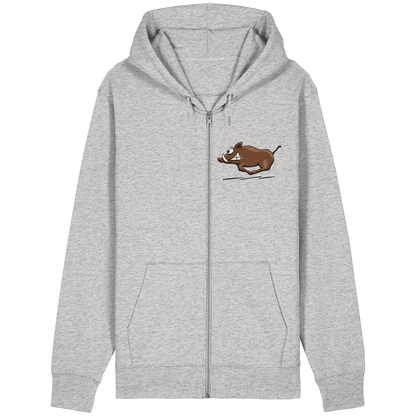 sauwildes Wildschwein | Wildsau  - Organic Relaxed Zipper