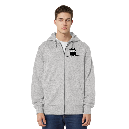 Kleine struppige Eule - Organic Relaxed Zipper
