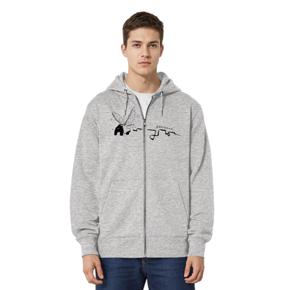 zauberhaft flatternde Tapir Fee - Organic Relaxed Zipper