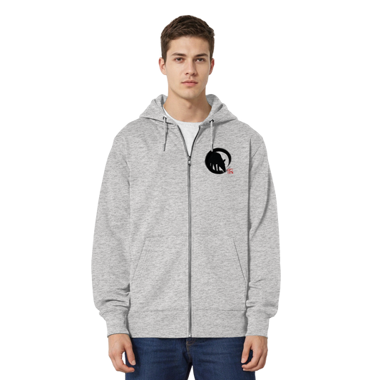 Zen Tapir im japanischen Enso Kreis - Organic Relaxed Zipper
