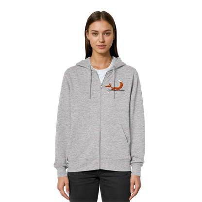 Lässiger cooler Fuchs | Mr. Fox, der Schleicher - Organic Relaxed Zipper