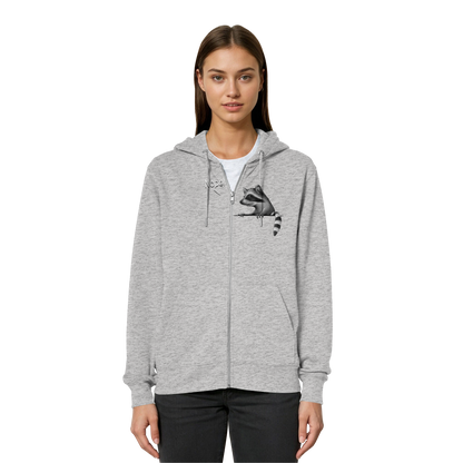 Nope! Frecher verwegener Waschbär - Organic Relaxed Zipper