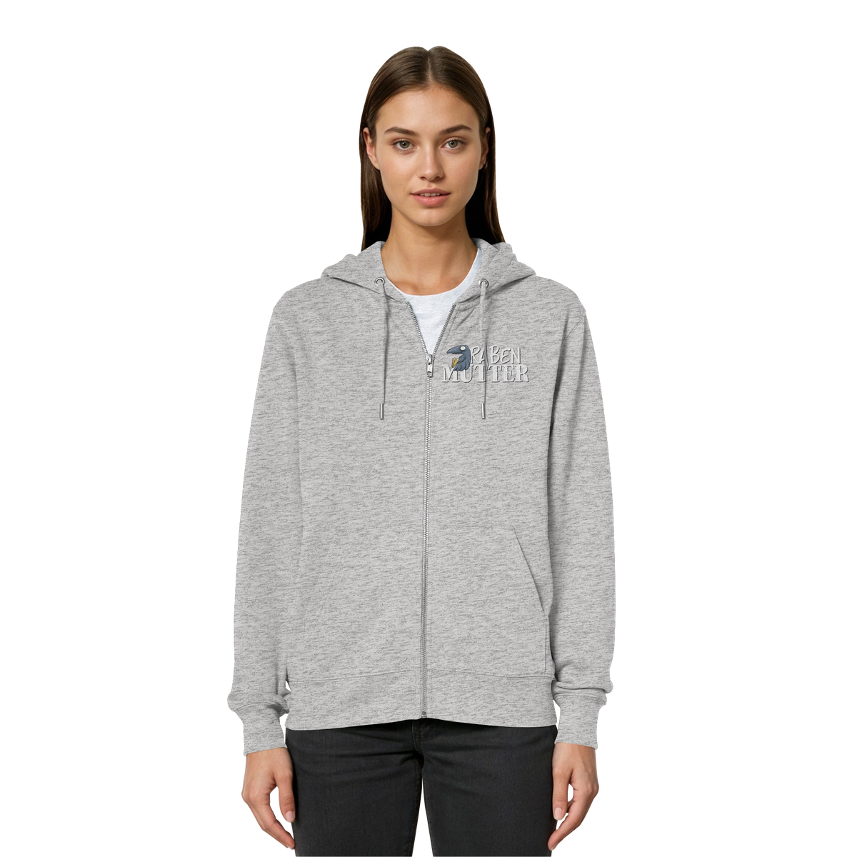 Rabenmutter Krähenmama - Organic Relaxed Zipper