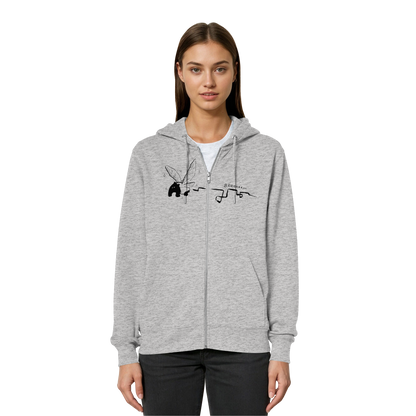 zauberhaft flatternde Tapir Fee - Organic Relaxed Zipper