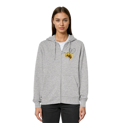 Lässige kleine Honig-Biene - Organic Relaxed Zipper