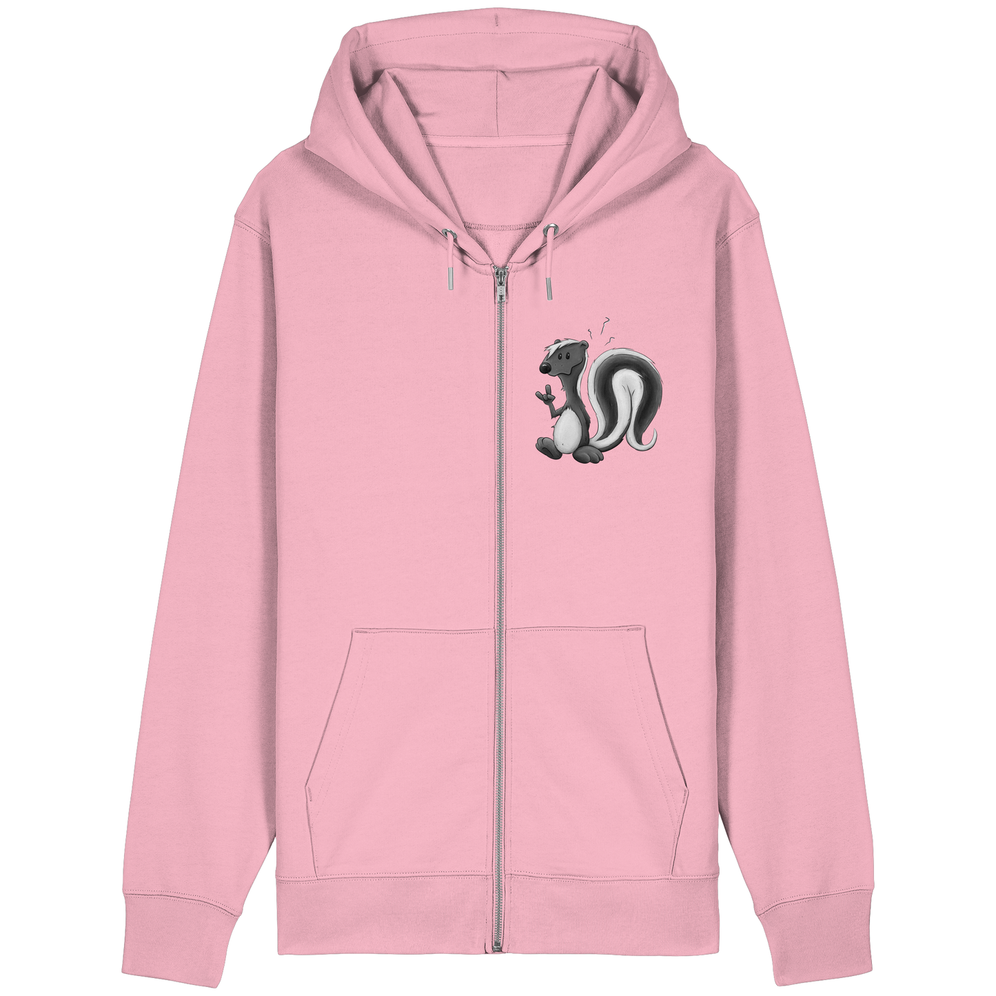 Lustig stinkiges Stinktier - Organic Relaxed Zipper