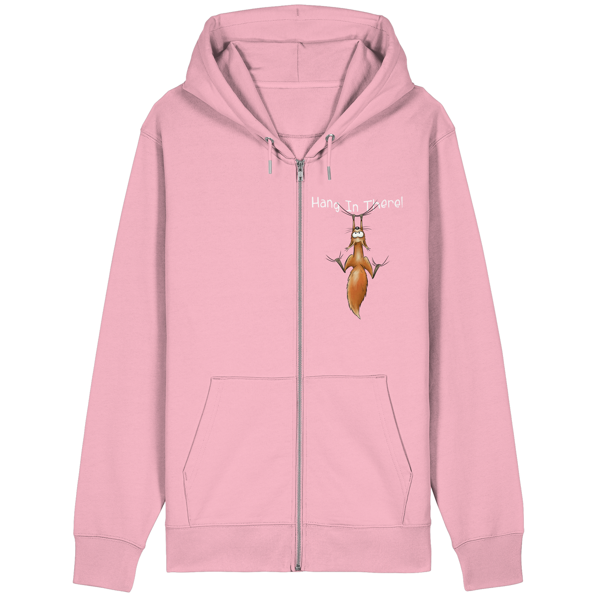 Hang In There | Lässiges Eichhörnchen - Organic Relaxed Zipper