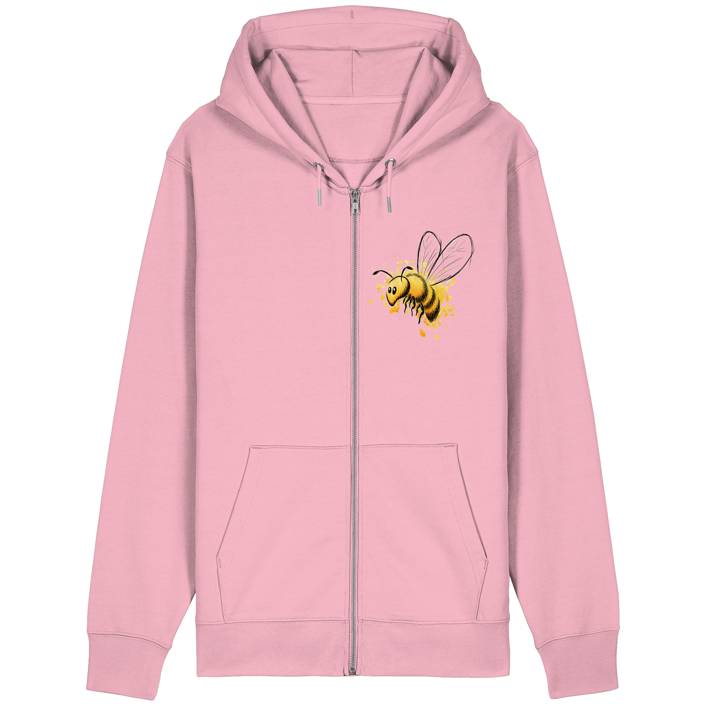 Lässige kleine Honig-Biene - Organic Relaxed Zipper