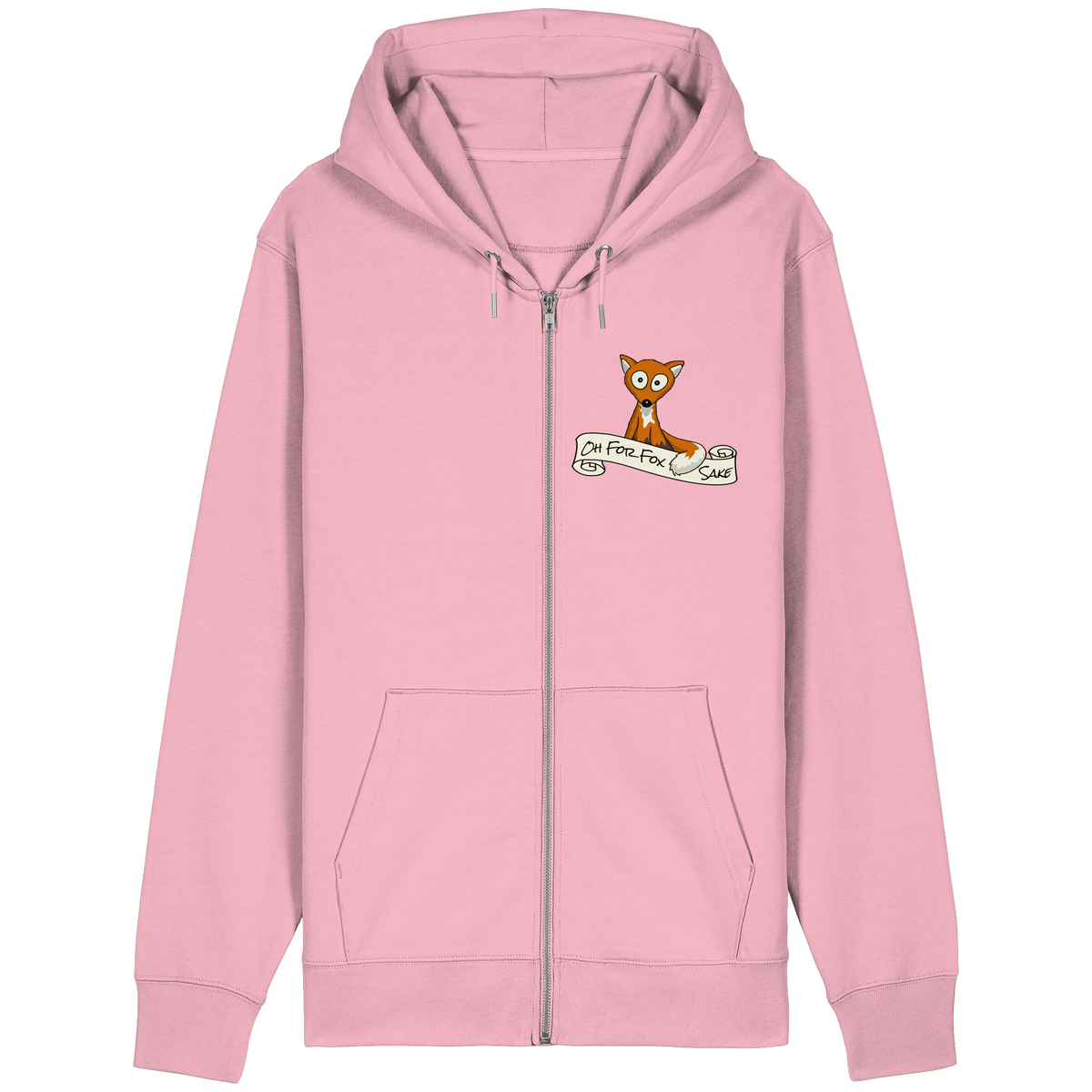 Oh For Fox Sake – Um Fuchses Willen - Organic Relaxed Zipper