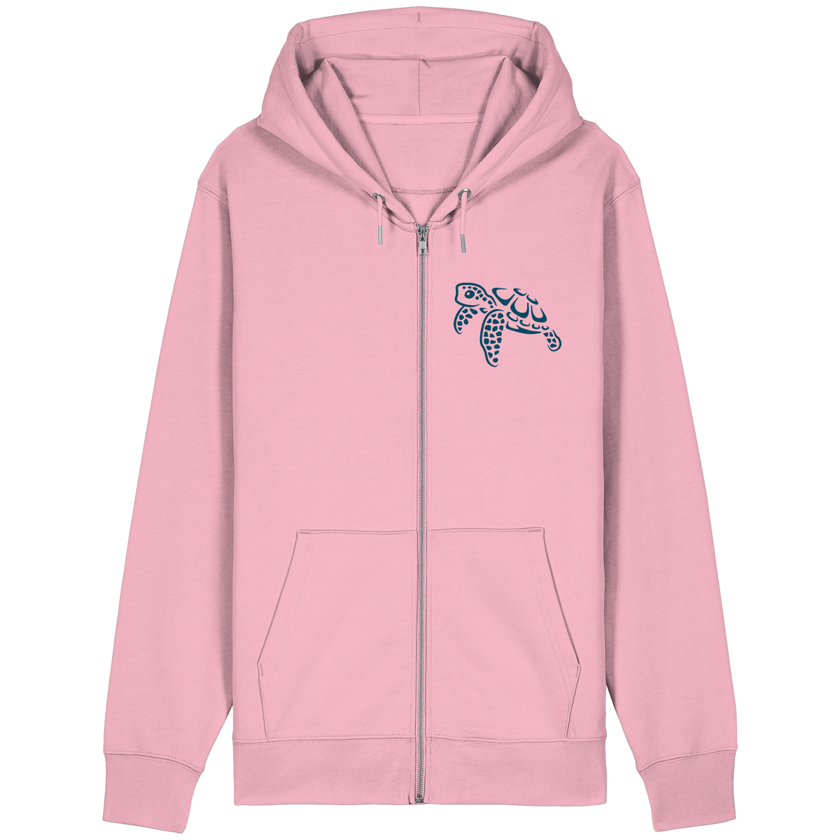 Lässig lustige Wasserschildkröte - Organic Relaxed Zipper