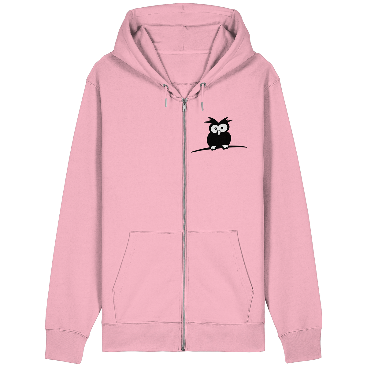 Kleine struppige Eule - Organic Relaxed Zipper