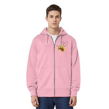 Lässige kleine Honig-Biene - Organic Relaxed Zipper