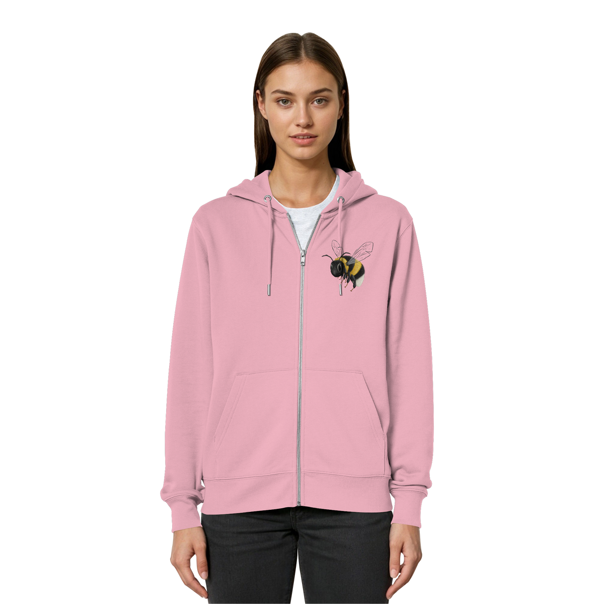 Kleine brummige Hummel - Organic Relaxed Zipper
