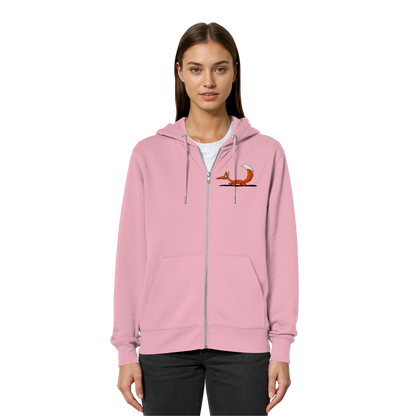 Lässiger cooler Fuchs | Mr. Fox, der Schleicher - Organic Relaxed Zipper