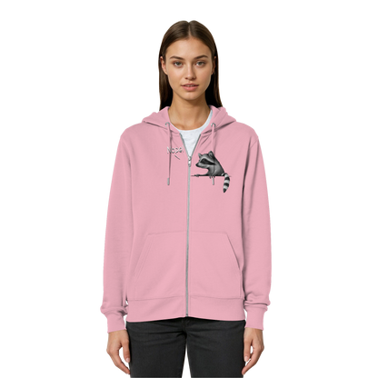 Nope! Frecher verwegener Waschbär - Organic Relaxed Zipper
