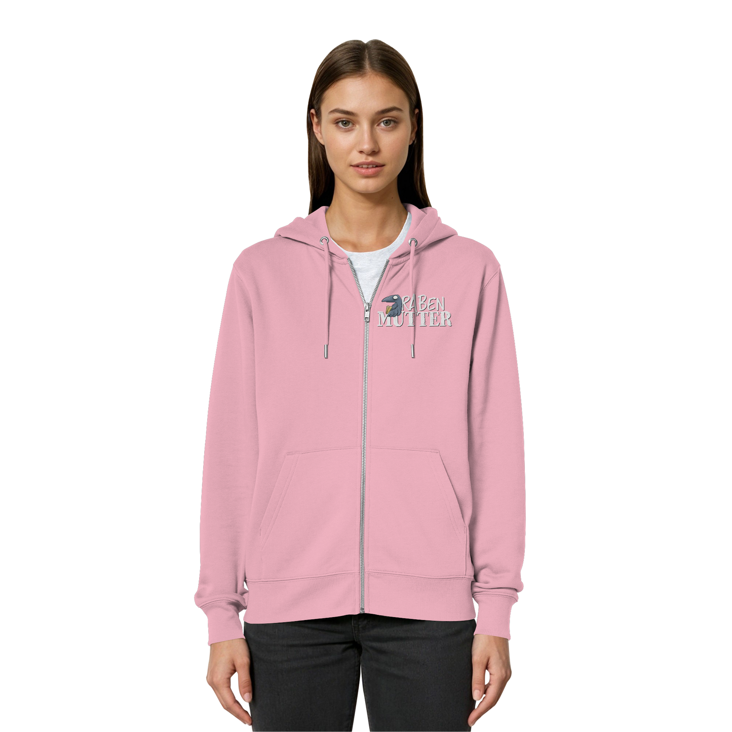Rabenmutter Krähenmama - Organic Relaxed Zipper
