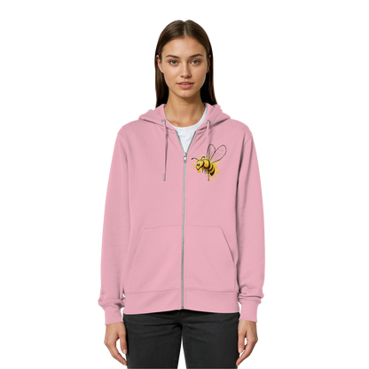 Lässige kleine Honig-Biene - Organic Relaxed Zipper