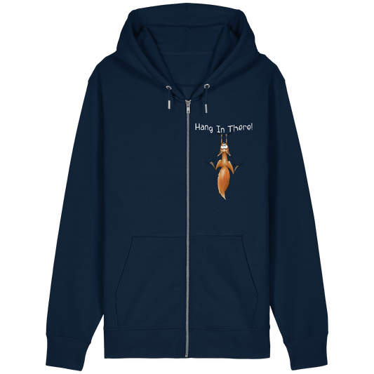 Hang In There | Lässiges Eichhörnchen - Organic Relaxed Zipper
