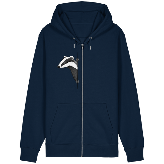 Lässiger Dachs Meister Grimbart - Organic Relaxed Zipper