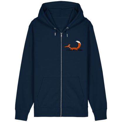 Lässiger cooler Fuchs | Mr. Fox, der Schleicher - Organic Relaxed Zipper