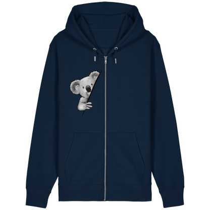Koala Bär Illustration - Organic Relaxed Zipper
