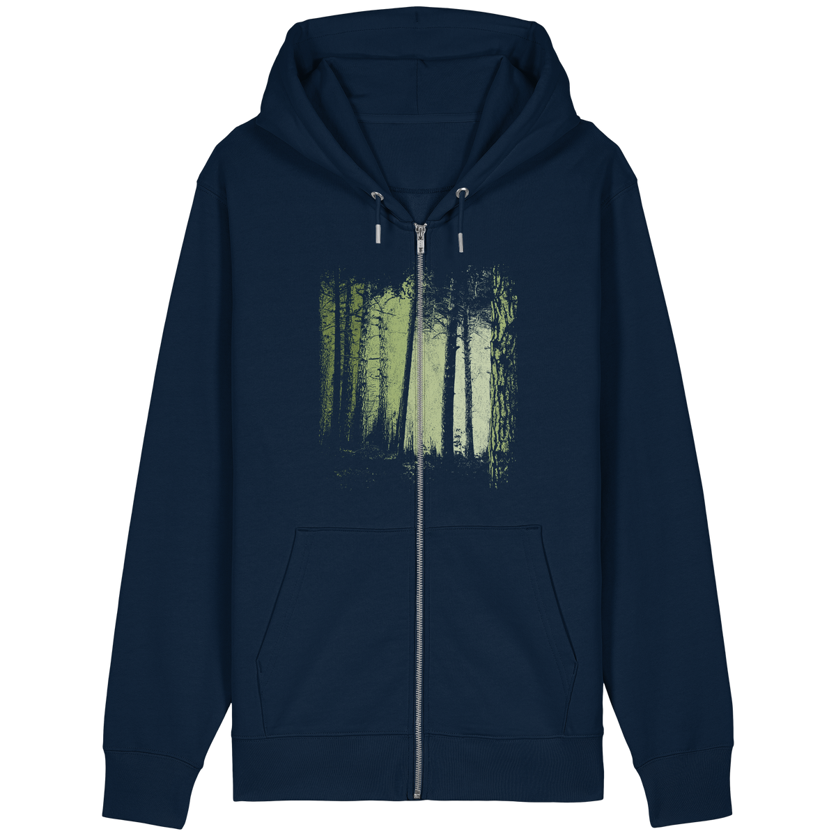 Zwielicht Wald - Organic Relaxed Zipper