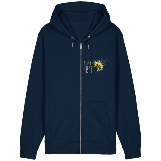 Just Bee, kleine Honig-Biene - Organic Relaxed Zipper