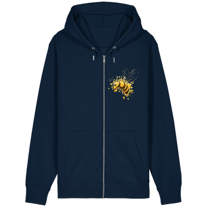 Lässige kleine Honig-Biene - Organic Relaxed Zipper