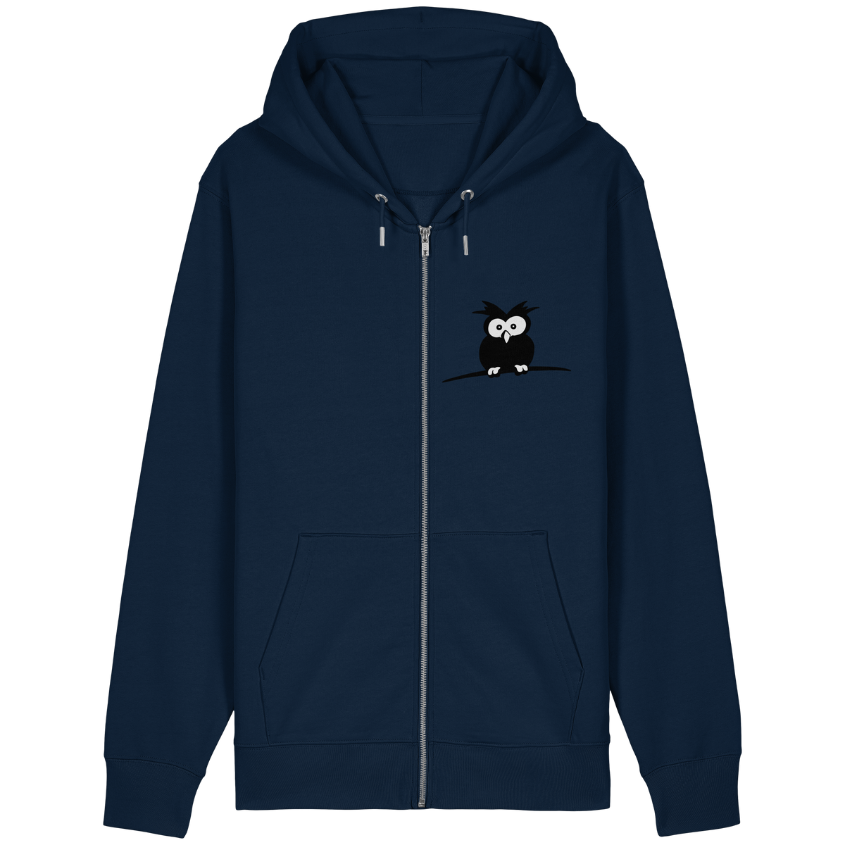 Kleine struppige Eule - Organic Relaxed Zipper