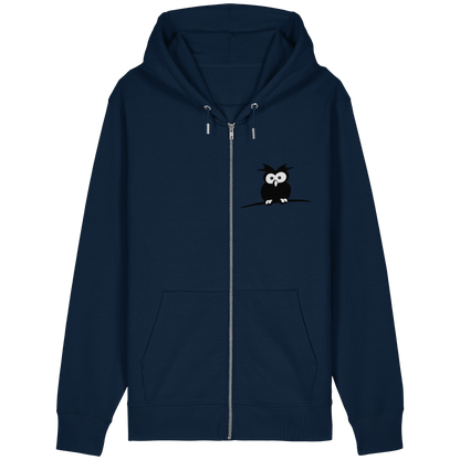 Kleine struppige Eule - Organic Relaxed Zipper