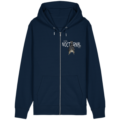 100% nachtaktive Fledermaus - Organic Relaxed Zipper