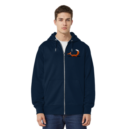 Lässiger cooler Fuchs | Mr. Fox, der Schleicher - Organic Relaxed Zipper