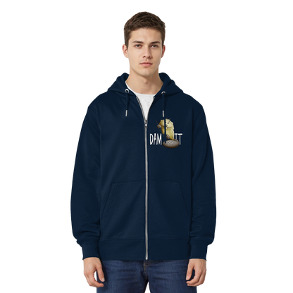 Dam It Verdammt Lustiger Biber - Organic Relaxed Zipper