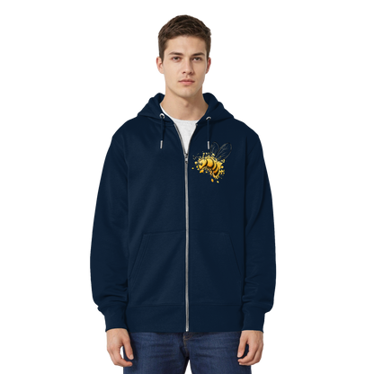 Lässige kleine Honig-Biene - Organic Relaxed Zipper