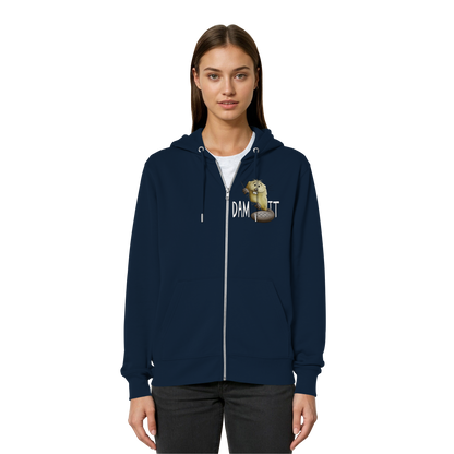 Dam It Verdammt Lustiger Biber - Organic Relaxed Zipper